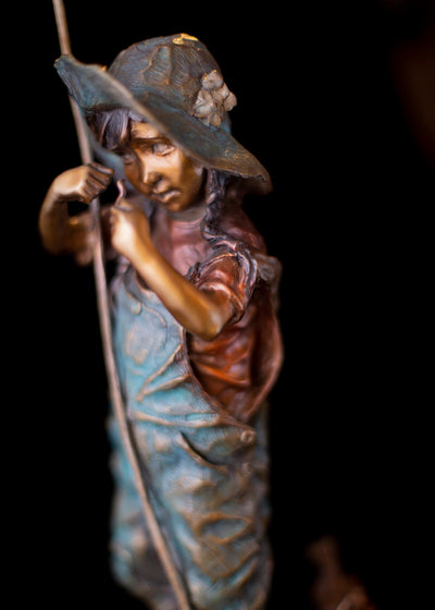 Hook, Line & No Sneakers (Edition of 150) by Walt Horton | Bronze | Sage Creek Gallery
