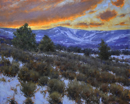 A Brilliant Beginning by Dan Young | Oil | Sage Creek Gallery