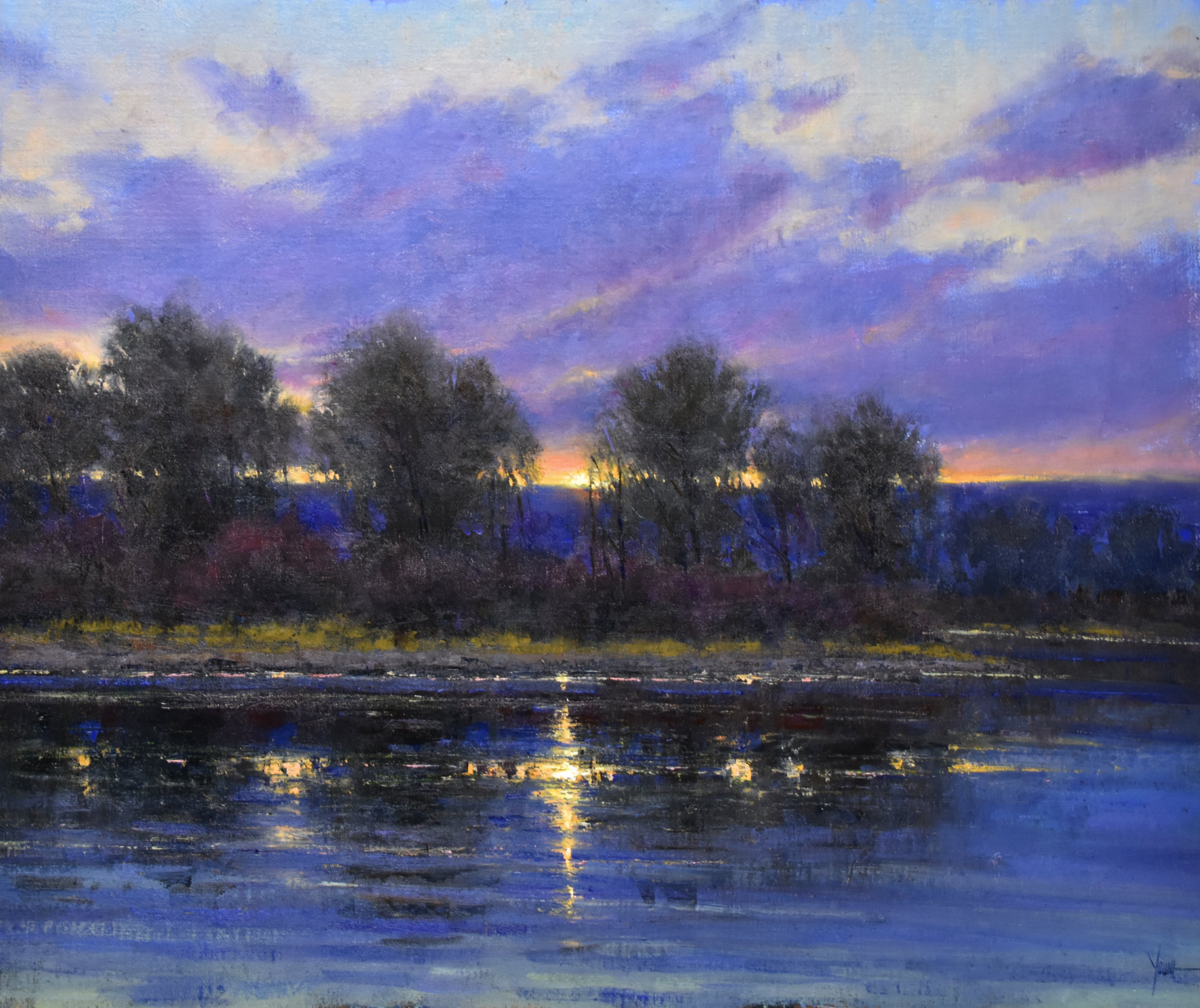 New Beginning on the River by Dan Young | Oil | Sage Creek Gallery