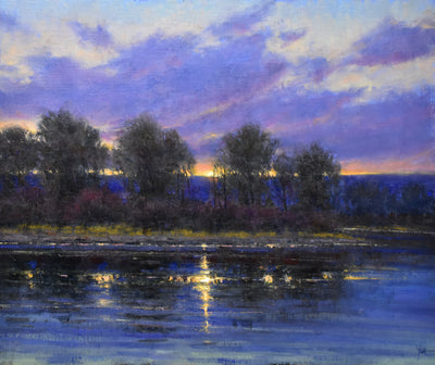 New Beginning on the River by Dan Young | Oil | Sage Creek Gallery