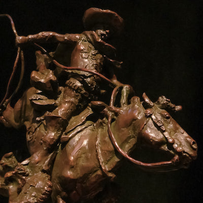 En Busqueda del Renegado (Edition of 30) by Scott Rogers | Bronze | Sage Creek Gallery