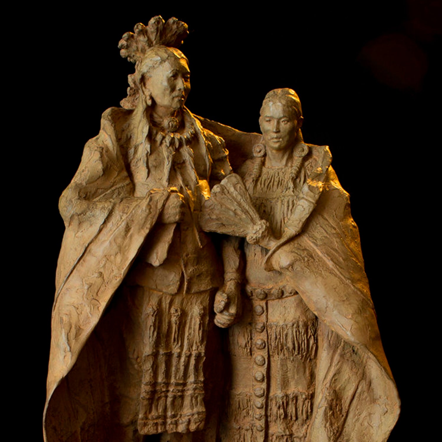 The Wedding Blanket (Edition of 30) by Scott Rogers | Bronze | Sage Creek Gallery