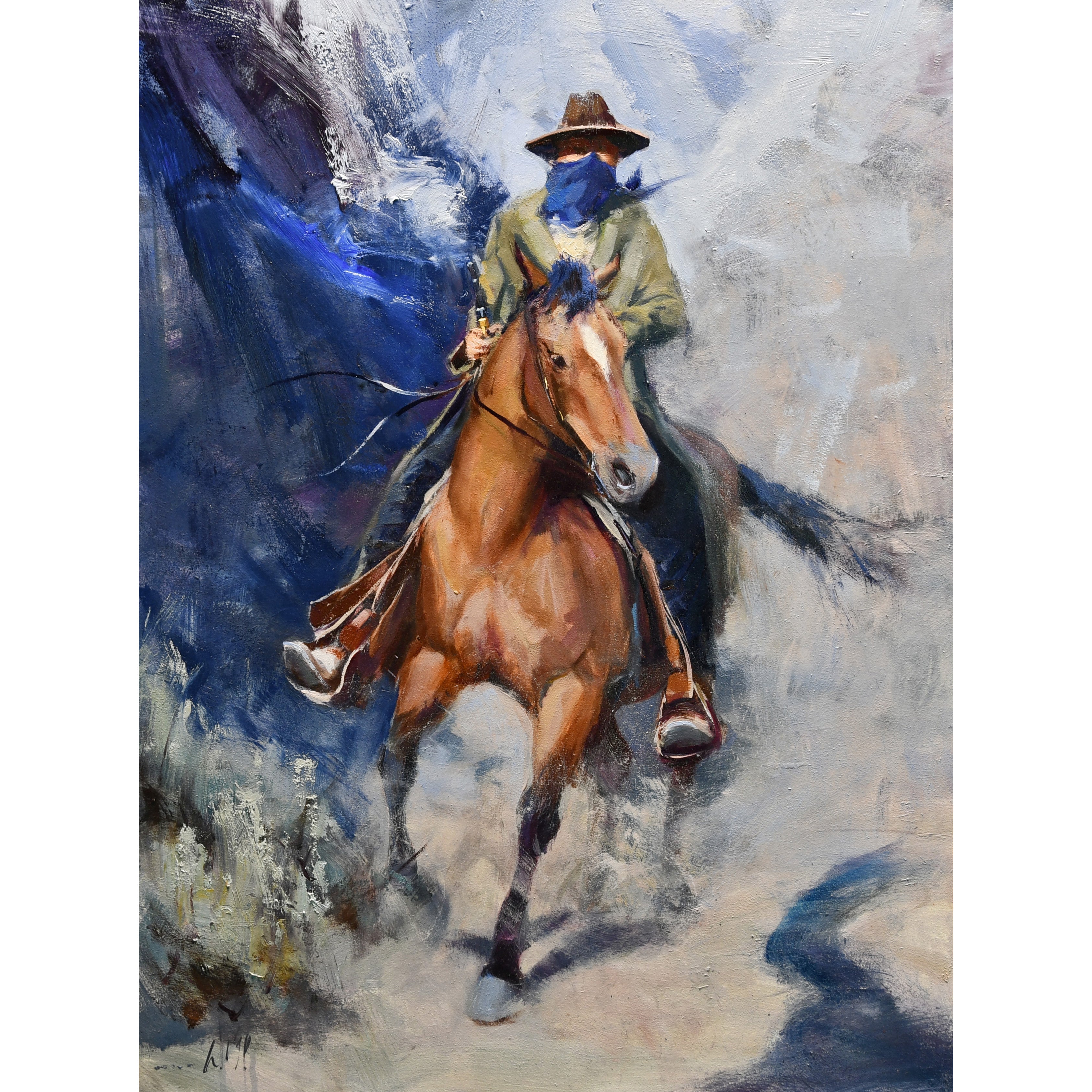 A Clean Getaway by Mike Wise | Oil | Sage Creek Gallery