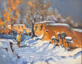 New Year's Day by Donald Weber | Oil | Sage Creek Gallery