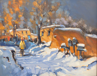New Year's Day by Donald Weber | Oil | Sage Creek Gallery