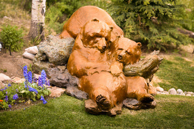 Two Pooped (Monument) (Edition of 20) by Walt Horton | Bronze | Sage Creek Gallery