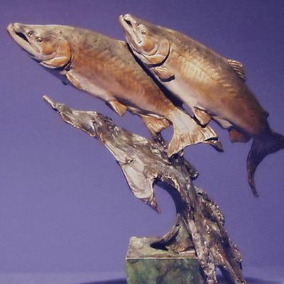 Rapid Succession (Edition of 99) by Ken Rowe | Bronze | Sage Creek Gallery