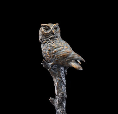 Silent Sentinel (Edition of 19) by Diane Mason | Bronze | Sage Creek Gallery