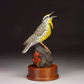 Meadowlark and Paintbrush (Edition of 75) by Joan Zygmunt | Bronze | Sage Creek Gallery