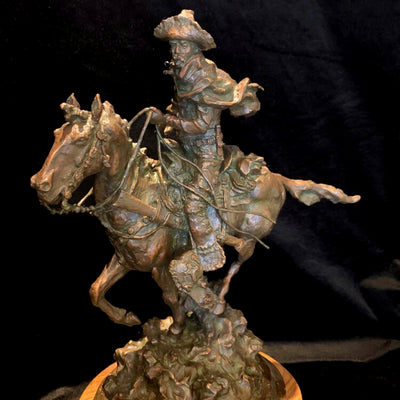 El Vaquero Maquette (Edition of 30) by Scott Rogers | Bronze | Sage Creek Gallery