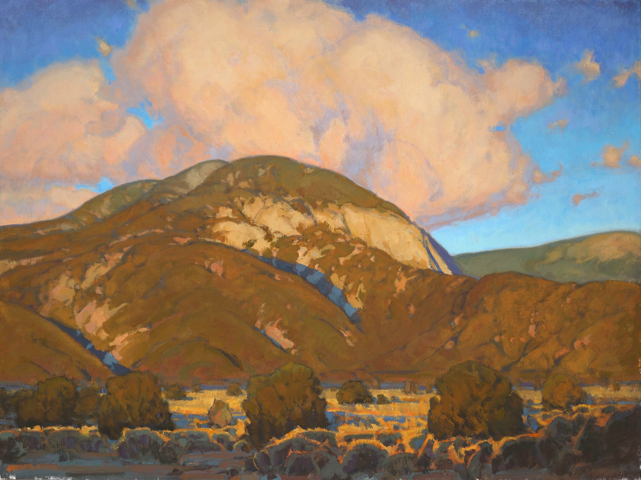 Taos, Strength and Honor by Bill Gallen | Oil | Sage Creek Gallery
