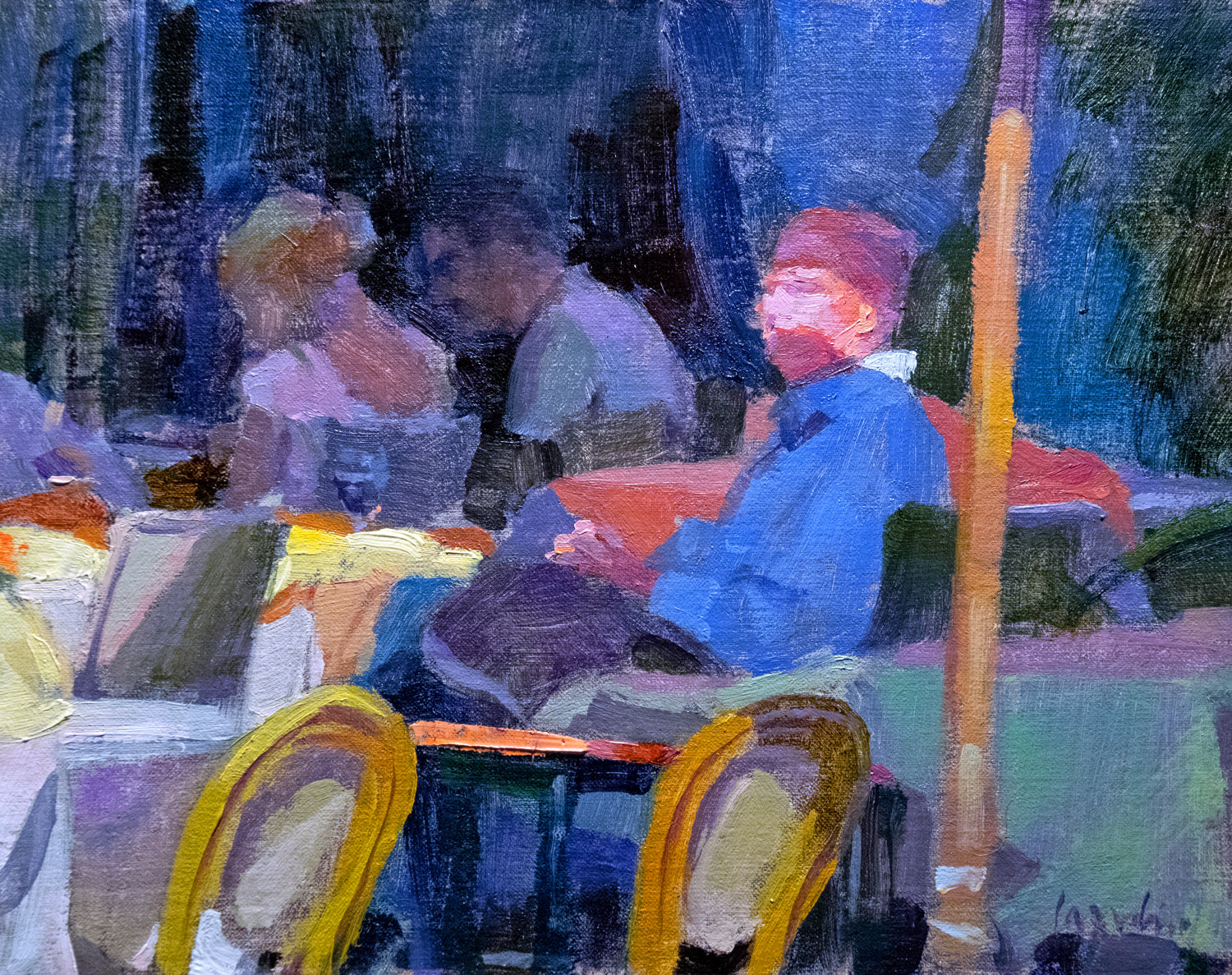 Unhurried Gaze by Charles Iarrobino | Oil | Sage Creek Gallery