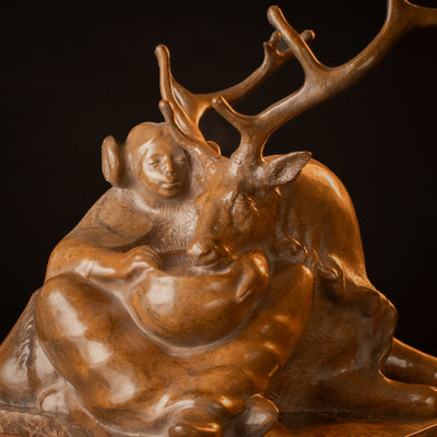 Daybreak (Edition of 50) by Lincoln Fox | Bronze | Sage Creek Gallery
