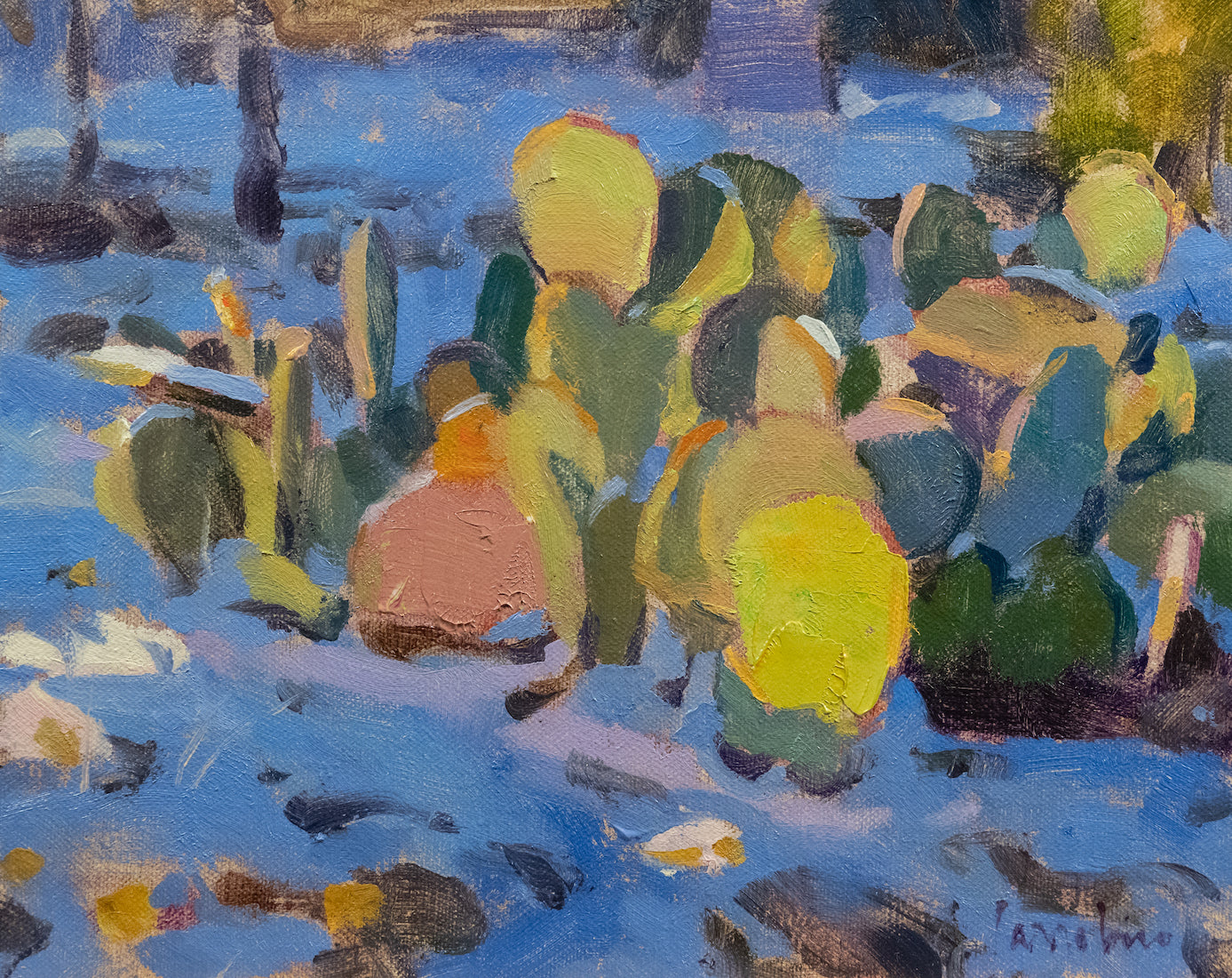 Winter Colors by Charles Iarrobino | Oil | Sage Creek Gallery
