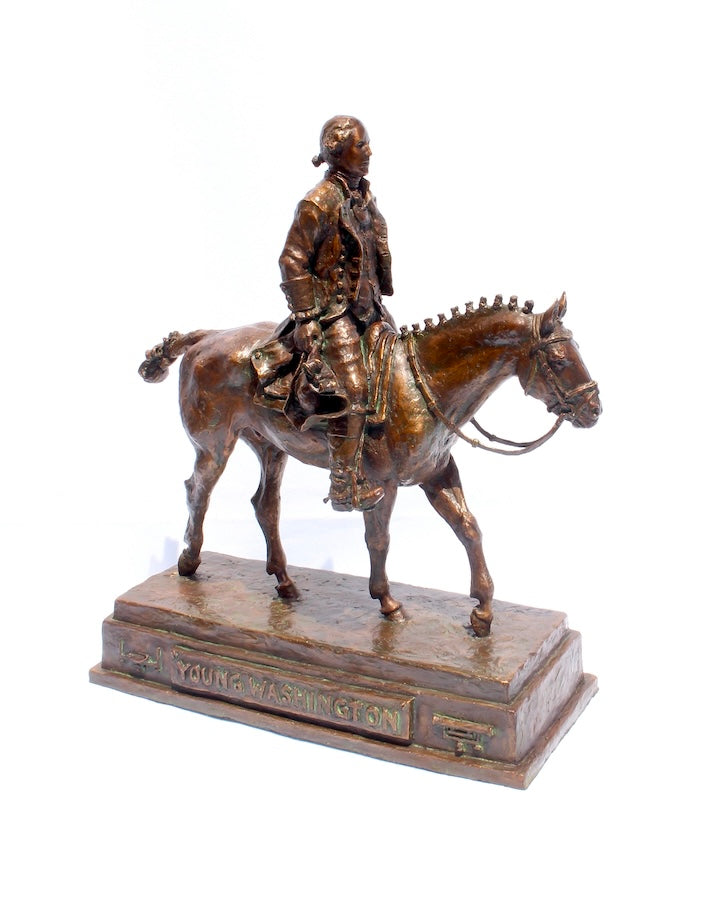 Young Washington (Edition of 30) by Scott Rogers | Bronze | Sage Creek Gallery