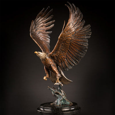 Fly Fishing (Maquette) (Edition of 99) by Ken Rowe | Bronze | Sage Creek Gallery