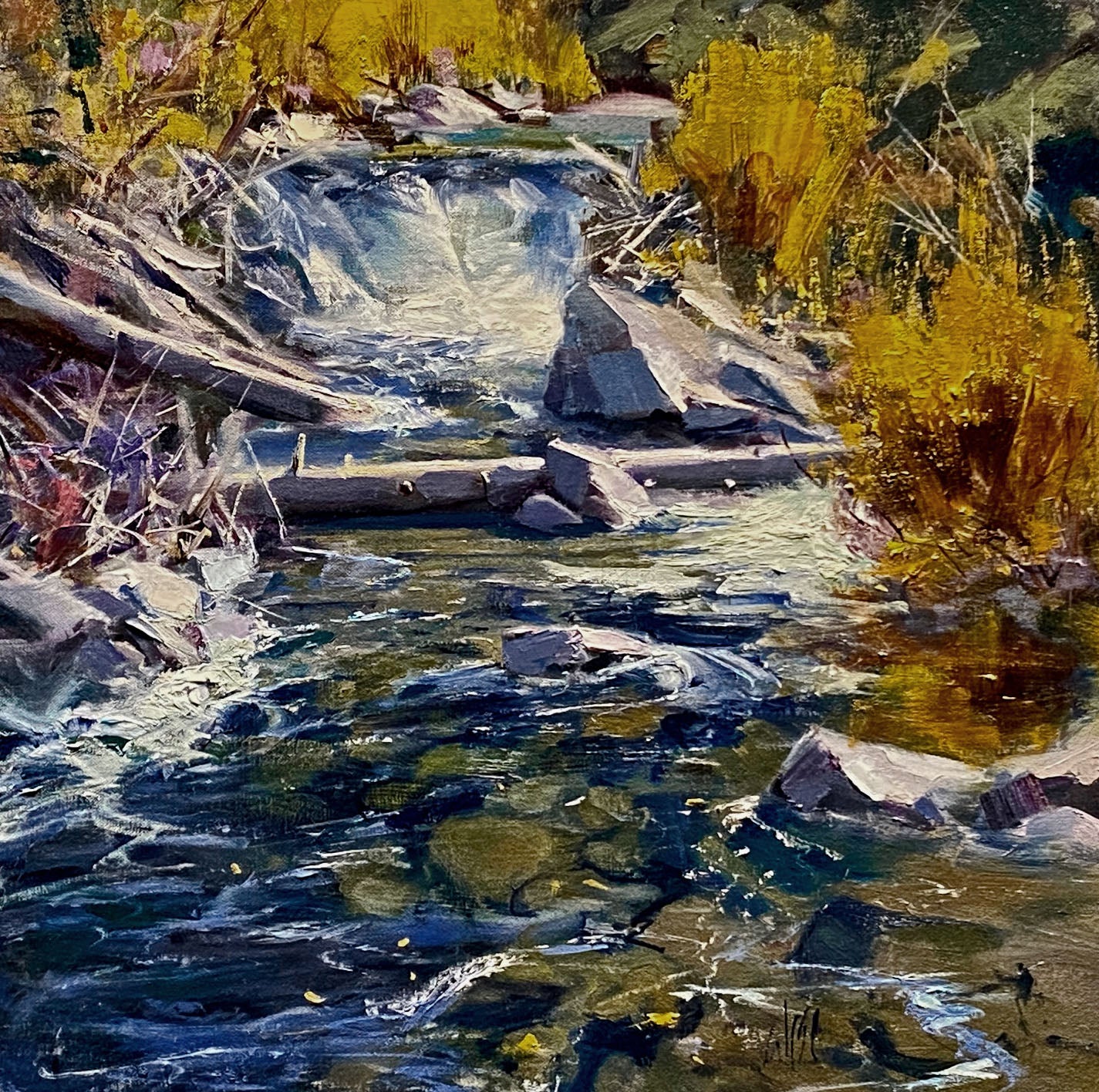 Trout Creek by Mike Wise | Oil | Sage Creek Gallery