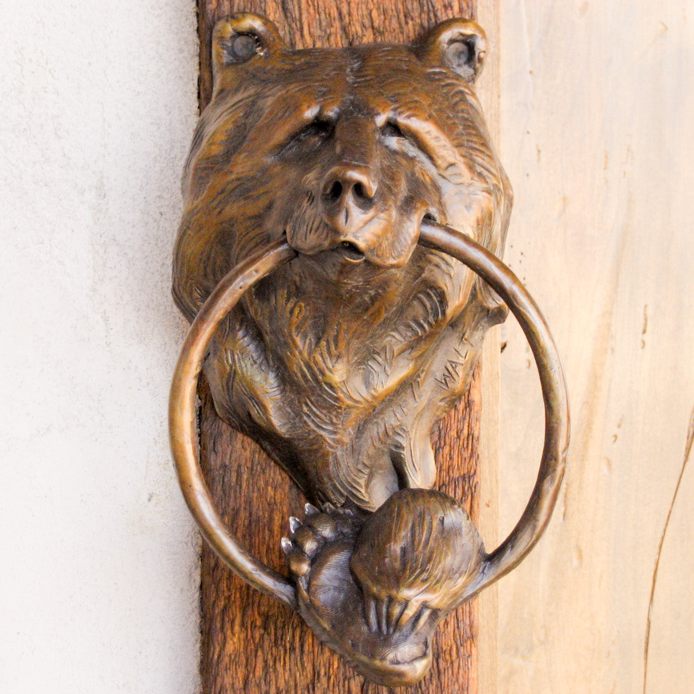 Door Knocker (Edition of 150) by Walt Horton | Bronze | Sage Creek Gallery