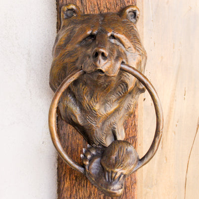 Door Knocker (Edition of 150) by Walt Horton | Bronze | Sage Creek Gallery