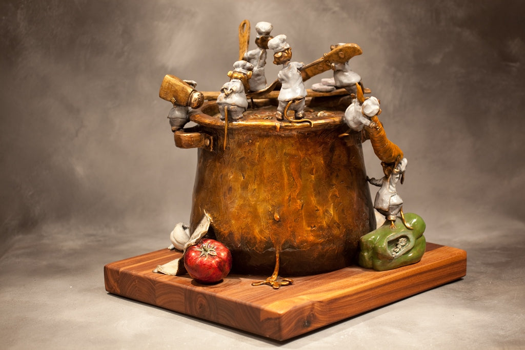 Mice'estroni (Edition of 120) by Walt Horton | Bronze | Sage Creek Gallery